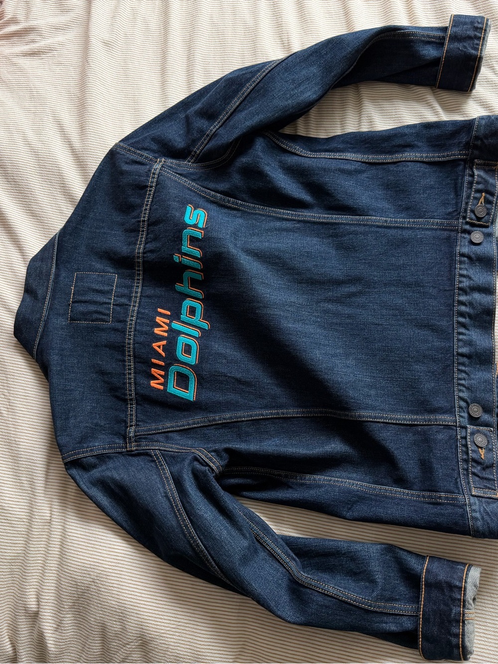 Collectors Edition: Miami Dolphins X Levi’s Denim Jacket